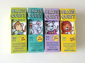 Bộ thẻ Tiếng Anh học thông minh Brain Quest kèm File Audio và Video