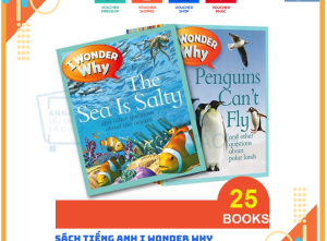 Sách tiếng anh I Wonder Why 25 Books Nhập Màu Tặng file audio
