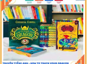 Truyện tiếng anh - How to train your dragon - Bí kíp luyện rồng box set 12 books