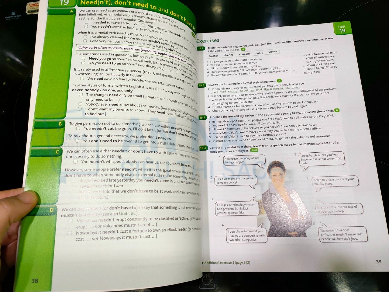 Grammar in Use nhập màu 3 quyển kèm file audio và answer key