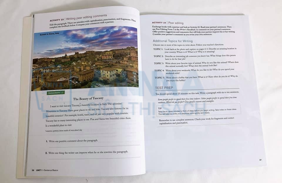 Great Writing nhập màu 6 cuốn kèm answer key
