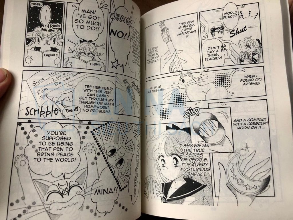 Sailor Moon – Thủy Thủ Mặt Trăng - Truyện Tranh Tiếng Anh 12 quyển