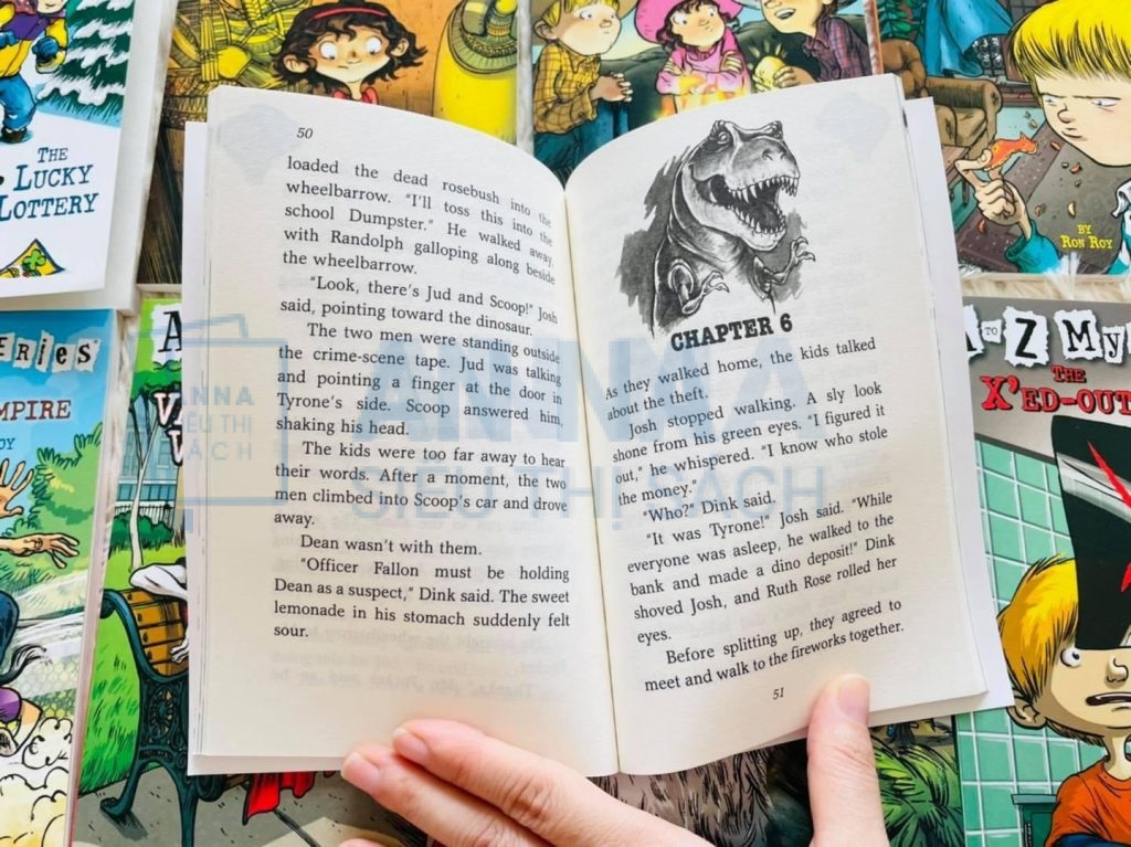 Sách Tiếng Anh - Sách Nhập Khẩu - An Na Siêu Thị Sách A to Z mysteries box set 26 cuốn kèm file audio