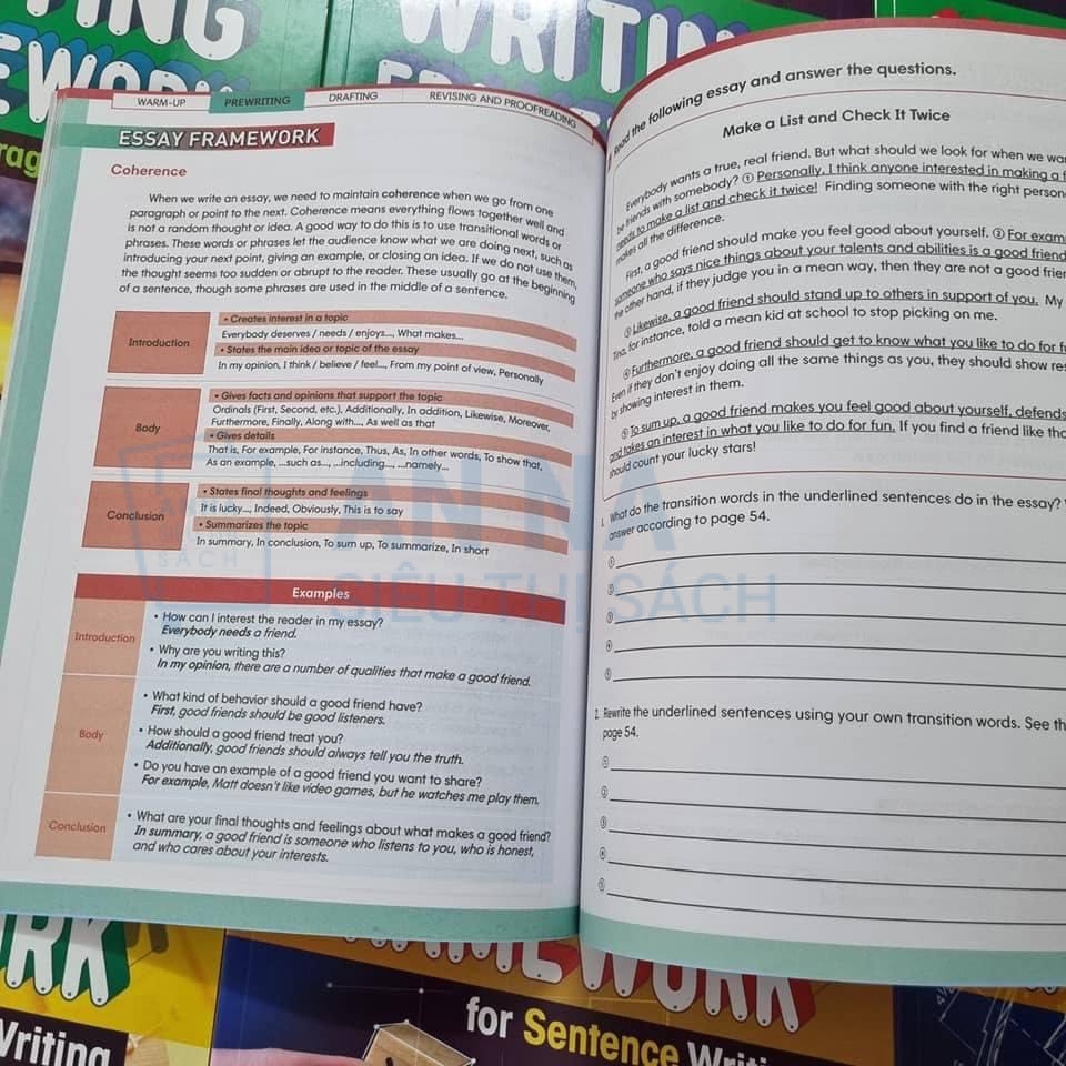 Writing Framework nhập màu 18 quyển 3 level