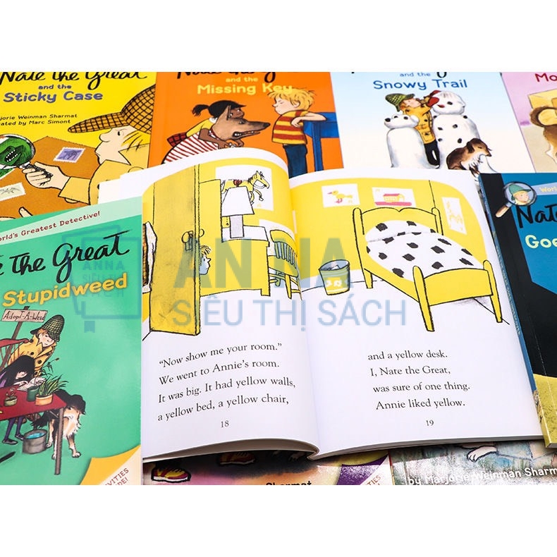 Nate the great box set nhập 30 cuốn kèm file audio