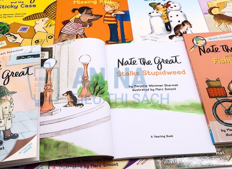 Nate the great box set nhập 30 cuốn kèm file audio