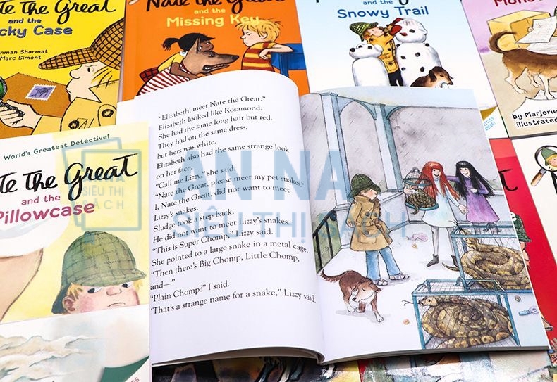 Nate the great box set nhập 30 cuốn kèm file audio