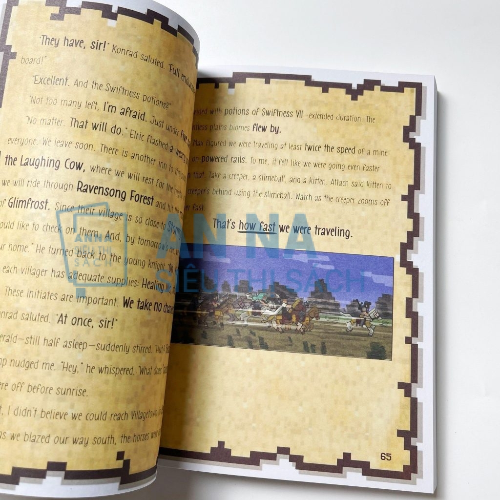 Sách Tiếng Anh - Sách Nhập Khẩu - An Na Siêu Thị Sách Diary of an 8-Bit Warrior nhập 6 quyển