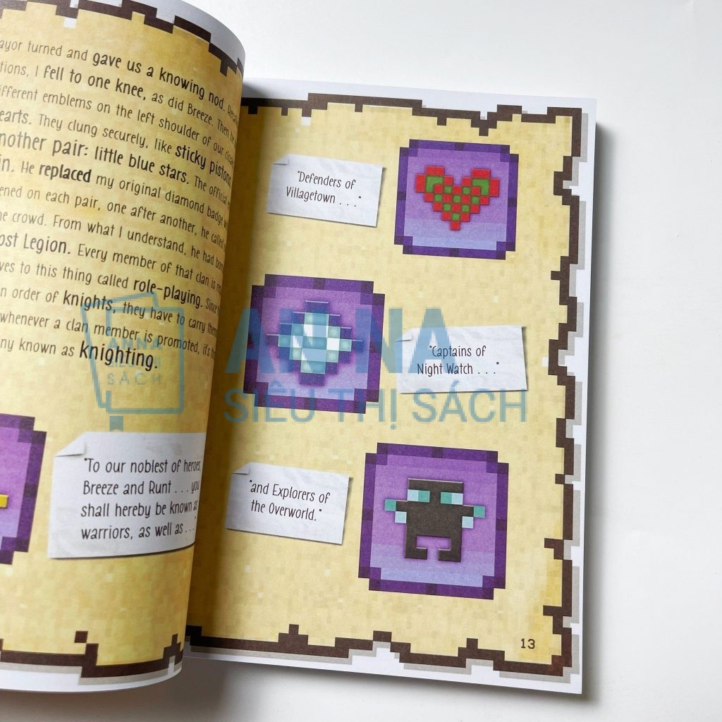 Sách Tiếng Anh - Sách Nhập Khẩu - An Na Siêu Thị Sách Diary of an 8-Bit Warrior nhập 6 quyển