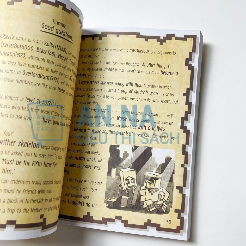Sách Tiếng Anh - Sách Nhập Khẩu - An Na Siêu Thị Sách Diary of an 8-Bit Warrior nhập 6 quyển