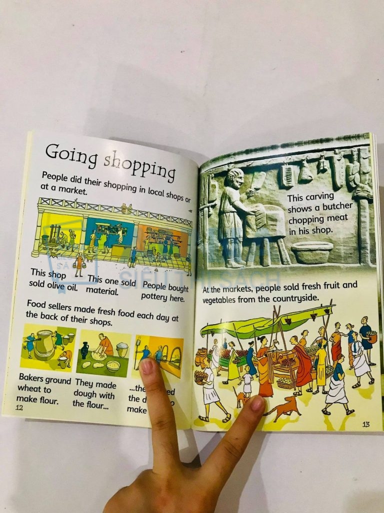 Usborne Beginners History box set 10 quyển