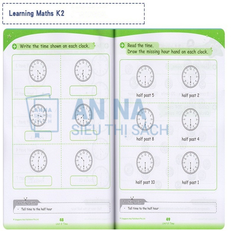 Sách Tiếng Anh - Sách Nhập Khẩu - An Na Siêu Thị Sách Series learning mathematics nhập 9 quyển